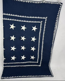 Judi Boisson Blue & White Stars Quilt/Wall Hanging 1995