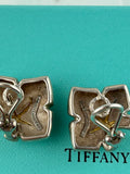 Tiffany Paloma Picasso Sterling Silver Earrings