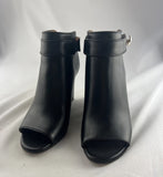 Givenchy Black Wedge Slides With Buckle Size 7