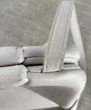 Bottega Veneta Chalk Calfskin Small The Point Triangle Bag