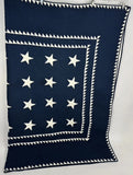 Judi Boisson Blue & White Stars Quilt/Wall Hanging 1995