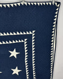 Judi Boisson Blue & White Stars Quilt/Wall Hanging 1995