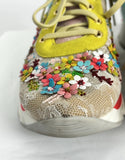 Rene Caovilla Flower Sneakers Size 37