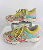 Rene Caovilla Flower Sneakers Size 37