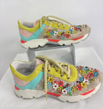 Rene Caovilla Flower Sneakers Size 37