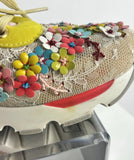 Rene Caovilla Flower Sneakers Size 37