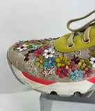 Rene Caovilla Flower Sneakers Size 37