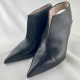 Celine Black Deep Slit Pointed Toe Stiletto Boots