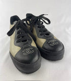 Chanel Vintage Leather Sneakers Size 41