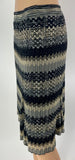 Missoni Black & Gold Knit Skirt