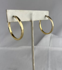 Celine Gold Plated Hoop Earrings