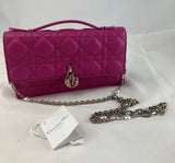 DIOR - My Dior Mini Bag Hot Pink Cannage Lambskin