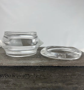 Dior Clear Resin Bangle Set