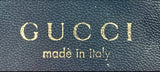 Gucci Black Monogram Slip On Heels Size 9B