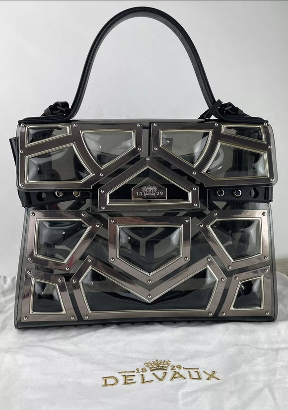 Delvaux New Clear Tempête GM Gladiator Handbag