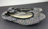 Chanel Tweed Flats Multicolor Size 39.5