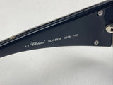 Chopard Silver Crystal Embellished SCH 883S Shield Sunglasses