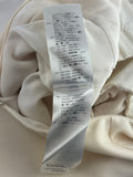 Stella McCartney Cream/White Strapless Jumpsuit Size 38