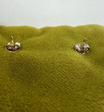 Gucci Butterfly Studs Logo Earrings 925 Sterling Silver