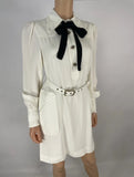 Zimmermann Collared Cream Swing A-Line Dress Size AU 0, US 4