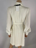 Zimmermann Collared Cream Swing A-Line Dress Size AU 0, US 4