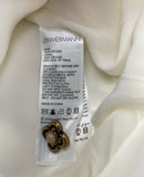 Zimmermann Collared Cream Swing A-Line Dress Size AU 0, US 4