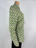 Etro Fitted Micro-floral Printed Button Down Size 48