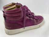 Yves Saint Laurent Purple Patent Leather Malibu High Top Sneakers Size 27 US 7