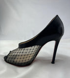 Christian Louboutin Sheer Mesh Stiletto Heels Size 38.5