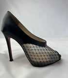 Christian Louboutin Sheer Mesh Stiletto Heels Size 38.5