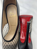 Christian Louboutin Sheer Mesh Stiletto Heels Size 38.5
