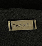 Chanel Black Wool Side Zip Straight Leg Dress Pants Size 40
