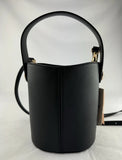 Oryany Black Leather Ali Bucket Bag NWT