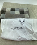 MARCCAIN Grey Patch Suede Clutch Bag