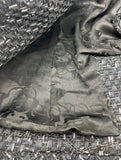Chanel Double Breasted Tweed Jacket Size 36