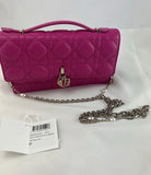 DIOR - My Dior Mini Bag Hot Pink Cannage Lambskin