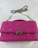 DIOR - My Dior Mini Bag Hot Pink Cannage Lambskin