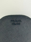 Prada Black Mini Saffiano Messenger Crossbody Bag