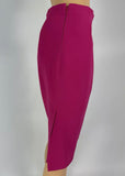 Alexander McQueen Pink Knee Length Pencil Midi Skirt Size 40