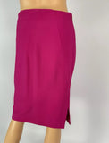 Alexander McQueen Pink Knee Length Pencil Midi Skirt Size 40