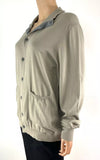 BRUNELLO CUCINELLI Tan Thin Cotton Cardigan With Pockets M