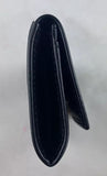 Burberry Black Fold Coin Purse Wallet