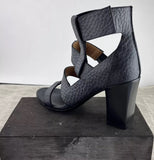 Chloé Gray Chunky Heel Sandal New Size 7.5