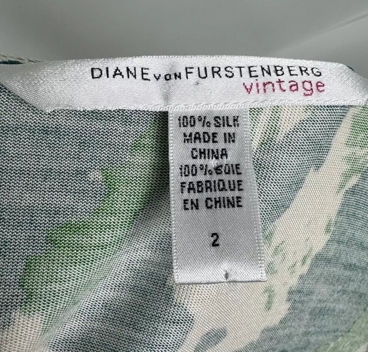 slim fit dress slacks Diane Von Furstenberg, Julian Green Graphic Print Silk Wrap Dress Size –  pennypincherboutique