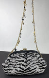 Dolce & Gabbana Sequin Star Frame Clutch Small Shoulder Bag