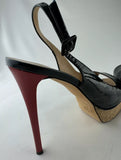 Giuseppe Zanotti Patent Leather Slingback Sandals Size 40 / US 10