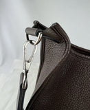 Hermes Evelyne Bag Gen II Clemence PM Dark Brown