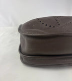 Hermes Evelyne Bag Gen II Clemence PM Dark Brown