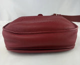 Hermes Red Clemence Leather Evelyne 33 C III GM Messenger Bag