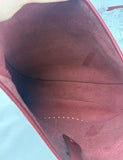 Hermes Red Clemence Leather Evelyne 33 C III GM Messenger Bag
